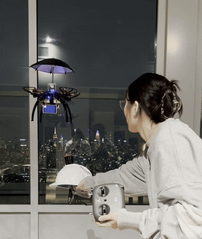 Floating Umbrella prototype flight demo