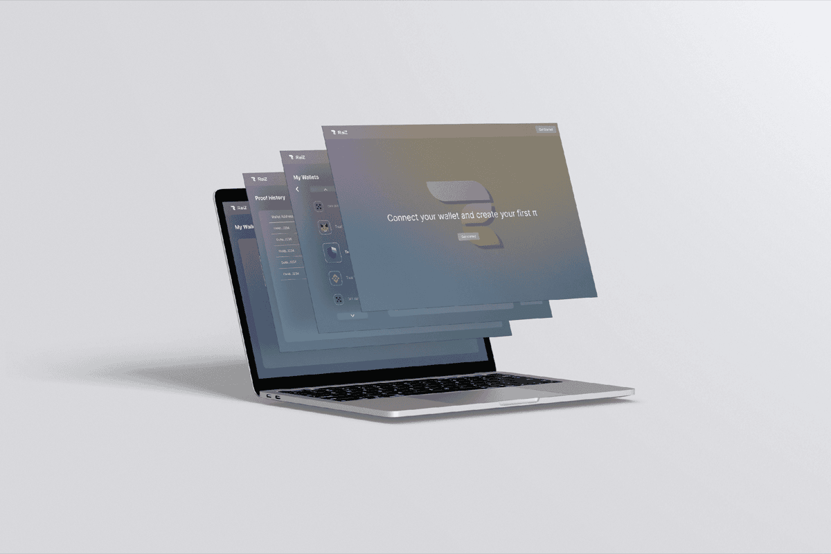ZKP Dynamics dashboard interface