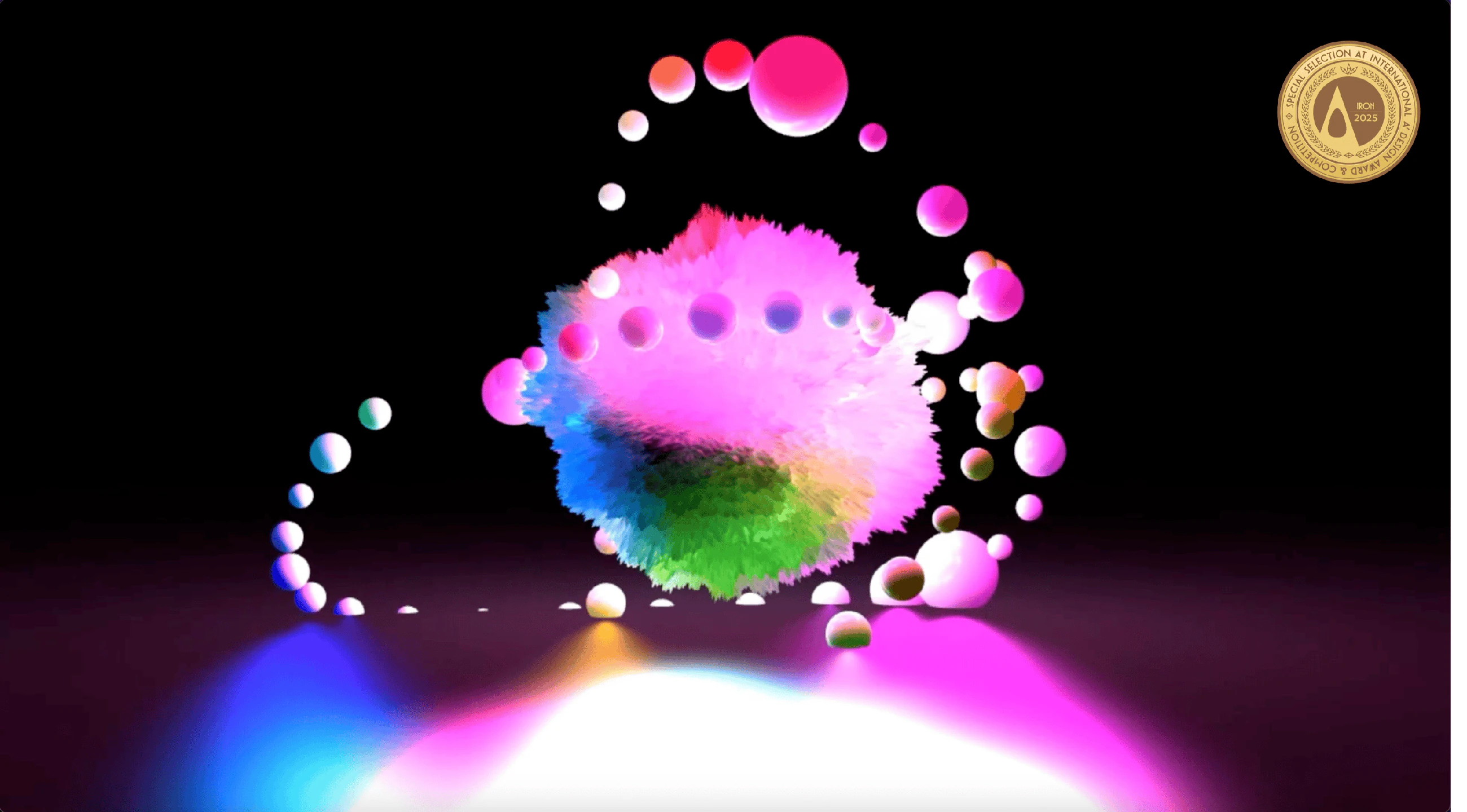 Sound of Body generative visualization